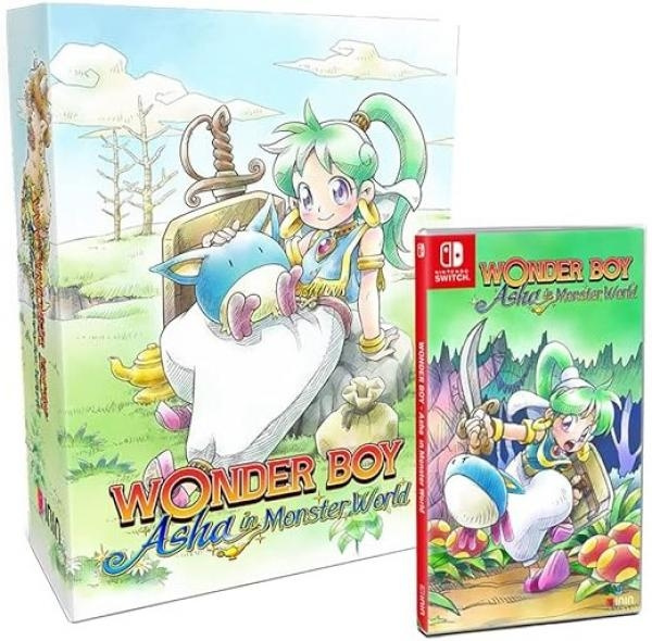 Wonder Boy: Asha in Monster World Collectors Edition (Switch) in de groep HOME ELECTRONICS / Spelconsoles en accessoires / Nintendo Switch / Games bij TP E-commerce Nordic AB (D26772)