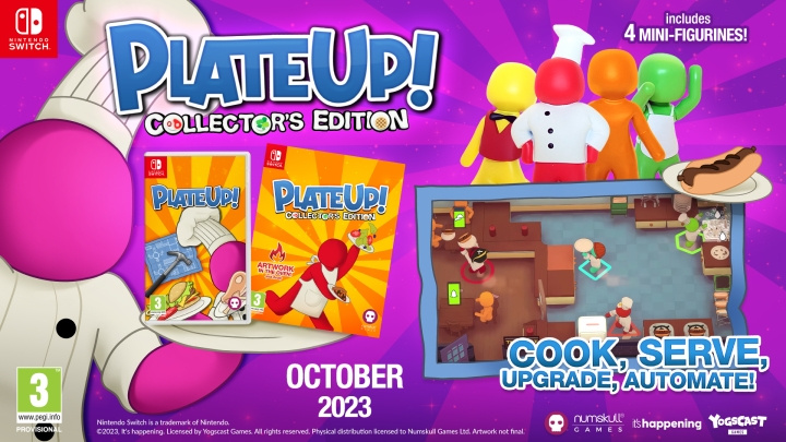 Plate Up Collectors Edition (Switch) in de groep HOME ELECTRONICS / Spelconsoles en accessoires / Nintendo Switch / Games bij TP E-commerce Nordic AB (D26782)