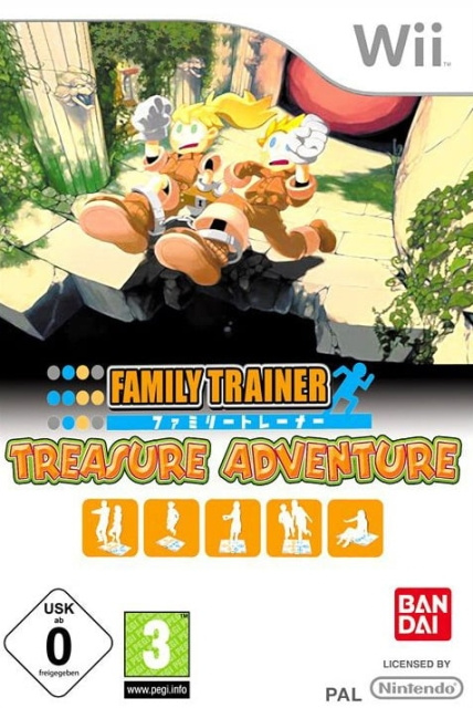 Family Trainer Treasure A Bundle in de groep HOME ELECTRONICS / Spelconsoles en accessoires / Nintendo Wii bij TP E-commerce Nordic AB (D26808)