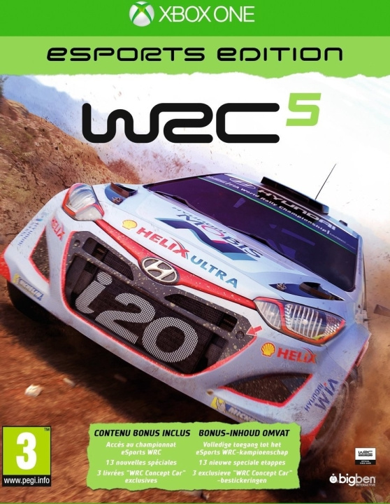 WRC 5 - eSport Edition (XONE) in de groep HOME ELECTRONICS / Spelconsoles en accessoires / Xbox One / Spel bij TP E-commerce Nordic AB (D26855)