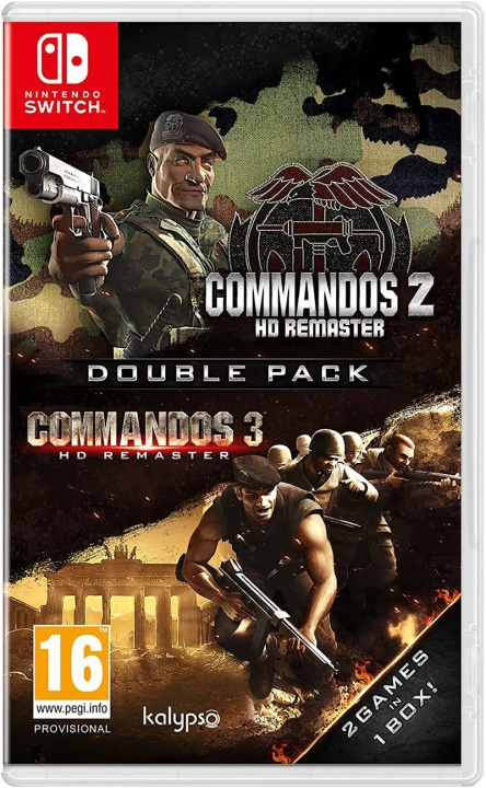 Commandos 2 & 3 HD Remaster Double Pack (Switch) in de groep HOME ELECTRONICS / Spelconsoles en accessoires / Nintendo Switch / Games bij TP E-commerce Nordic AB (D26895)