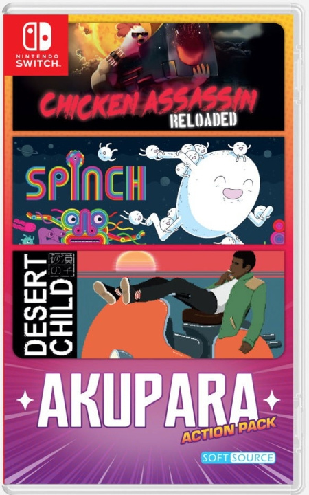 Akupara Action Pack (Import) (Multi-Language) (Switch) in de groep HOME ELECTRONICS / Spelconsoles en accessoires / Nintendo Switch / Games bij TP E-commerce Nordic AB (D26901)
