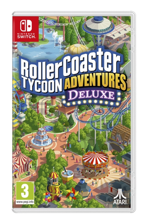 RollerCoaster Tycoon (Adventures Deluxe) (Switch) in de groep HOME ELECTRONICS / Spelconsoles en accessoires / Nintendo Switch / Games bij TP E-commerce Nordic AB (D26923)