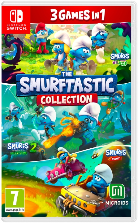The Smurftastic Collection (3-in-1) (Switch) in de groep HOME ELECTRONICS / Spelconsoles en accessoires / Nintendo Switch / Games bij TP E-commerce Nordic AB (D26925)