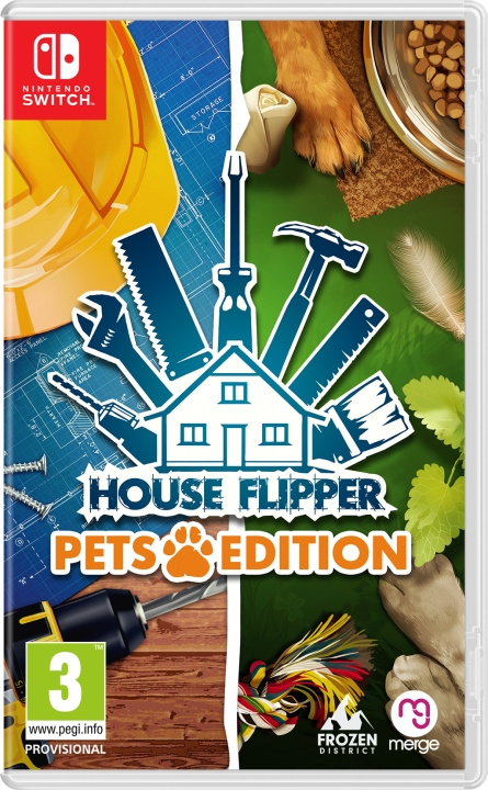 House Flipper - Pets Edition (Switch) in de groep HOME ELECTRONICS / Spelconsoles en accessoires / Nintendo Switch / Games bij TP E-commerce Nordic AB (D26947)