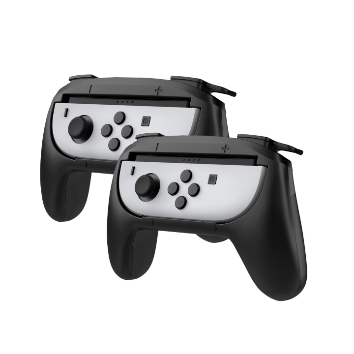 Stealth Dubbele Controllergrepen - Switch 2 in de groep HOME ELECTRONICS / Spelconsoles en accessoires / Nintendo Switch 2 / Accessoires bij TP E-commerce Nordic AB (D26967)