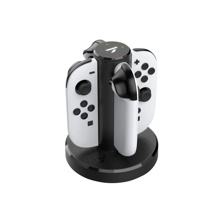 Stealth Magnetische viervoudige oplader - Switch 2 in de groep HOME ELECTRONICS / Spelconsoles en accessoires / Nintendo Switch 2 / Accessoires bij TP E-commerce Nordic AB (D26970)