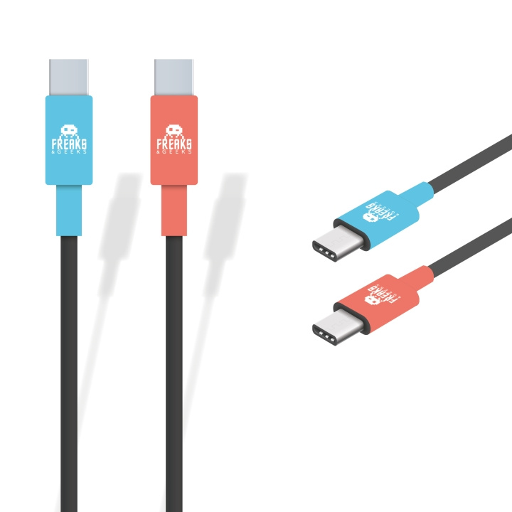 Trade Invaders Switch 2 Oplaadkabel- Type C naar Type C (3m) in de groep HOME ELECTRONICS / Spelconsoles en accessoires / Nintendo Switch 2 / Accessoires bij TP E-commerce Nordic AB (D26996)