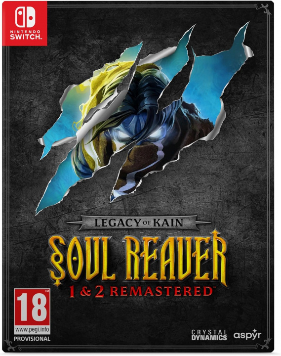 Legacy of Kain™ Soul Reaver 1&2 Remastered (Deluxe Edition) (Switch) in de groep HOME ELECTRONICS / Spelconsoles en accessoires / Nintendo Switch / Games bij TP E-commerce Nordic AB (D27044)
