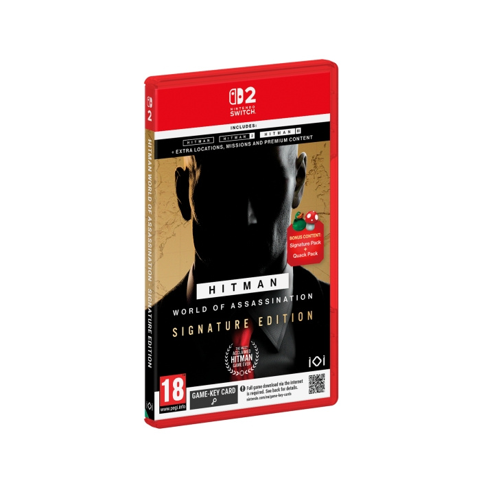Hitman World of Assassination (Signature Edition) in de groep HOME ELECTRONICS / Spelconsoles en accessoires / Nintendo Switch 2 / Games bij TP E-commerce Nordic AB (D27045)