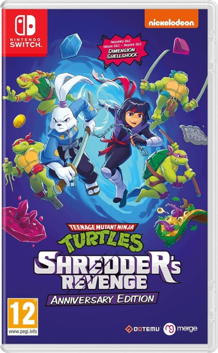 Teenage Mutant Ninja Turtles: Shredder\'s Revenge (Anniversary Edition) (Switch) in de groep HOME ELECTRONICS / Spelconsoles en accessoires / Nintendo Switch / Games bij TP E-commerce Nordic AB (D27096)