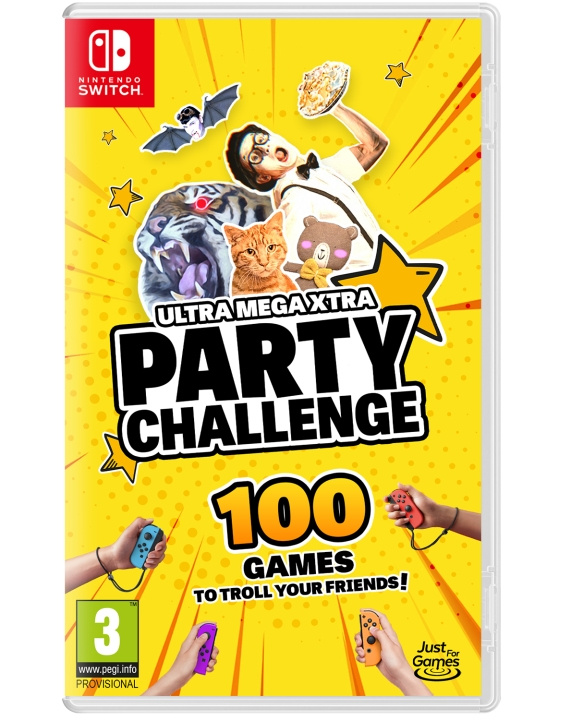 Ultra Mega Xtra Party Challenge (Switch) in de groep HOME ELECTRONICS / Spelconsoles en accessoires / Nintendo Switch / Games bij TP E-commerce Nordic AB (D27105)