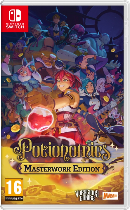 Potionomics: Masterwork Edition (Switch) in de groep HOME ELECTRONICS / Spelconsoles en accessoires / Nintendo Switch / Games bij TP E-commerce Nordic AB (D27109)