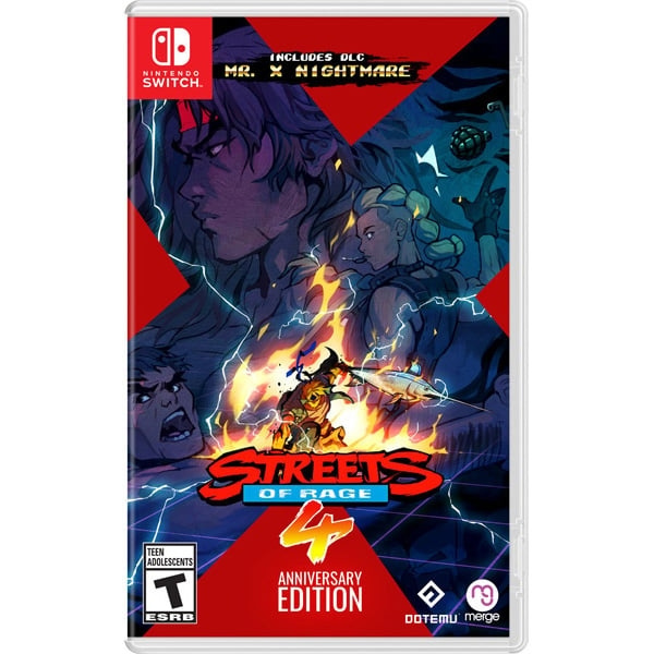 Streets of Rage 4 (Anniversary Edition) (Import) (Switch) in de groep HOME ELECTRONICS / Spelconsoles en accessoires / Nintendo Switch / Games bij TP E-commerce Nordic AB (D27111)