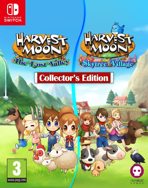 Harvest Moon: The Lost Valley & Skytree Village (Collector\'s Edition) (Switch) in de groep HOME ELECTRONICS / Spelconsoles en accessoires / Nintendo Switch / Games bij TP E-commerce Nordic AB (D27122)