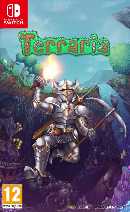 Terraria (Switch) in de groep HOME ELECTRONICS / Spelconsoles en accessoires / Nintendo Switch / Games bij TP E-commerce Nordic AB (D27154)