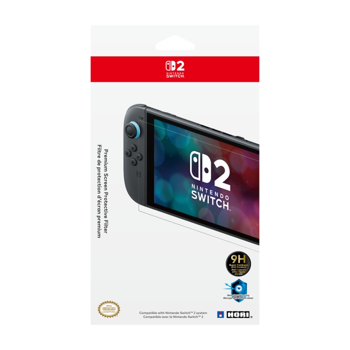 Hori Premium Screen Protective Filter voor Nintendo Switch 2 - Transparant in de groep HOME ELECTRONICS / Spelconsoles en accessoires / Nintendo Switch 2 / Accessoires bij TP E-commerce Nordic AB (D27171)