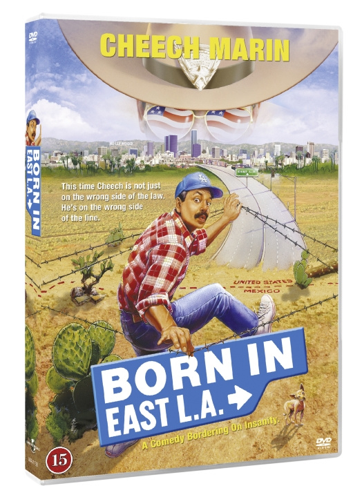 Born In East L.A. - CHEECH MARIN FAVOURITE MOVIE COMEDY in de groep HOME ELECTRONICS / Audio & Beeld / TV & Accessoires / Films / DVD bij TP E-commerce Nordic AB (D27261)