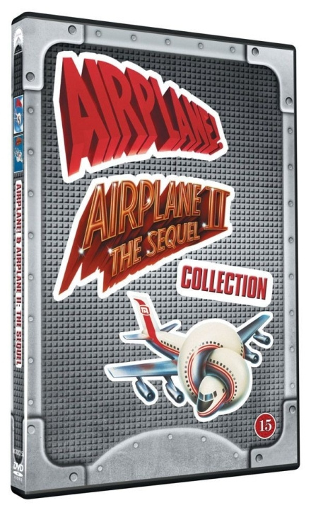 Airplane 1+2/Højt at flyve/Vi flyver endnu højere - DVD in de groep HOME ELECTRONICS / Audio & Beeld / TV & Accessoires / Films / DVD bij TP E-commerce Nordic AB (D27289)