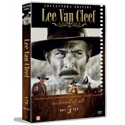 Lee Van Cleef Collection (5-disc) - DVD in de groep HOME ELECTRONICS / Audio & Beeld / TV & Accessoires / Films / DVD bij TP E-commerce Nordic AB (D27355)