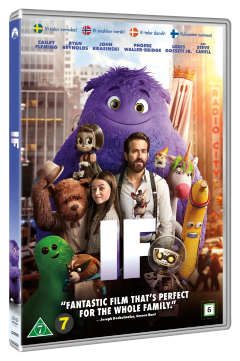 IF (IMAGINARY FRIENDS) - (DVD) in de groep HOME ELECTRONICS / Audio & Beeld / TV & Accessoires / Films / DVD bij TP E-commerce Nordic AB (D27364)