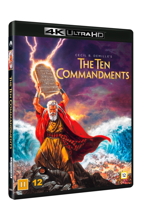 The Ten Commandments in de groep HOME ELECTRONICS / Audio & Beeld / TV & Accessoires / Films / Blu-ray bij TP E-commerce Nordic AB (D27413)