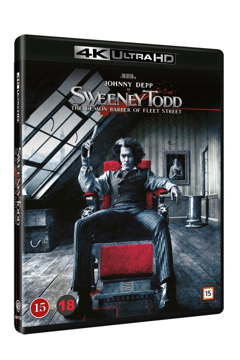 Sweeney Todd in de groep HOME ELECTRONICS / Audio & Beeld / TV & Accessoires / Films / Blu-ray bij TP E-commerce Nordic AB (D27422)