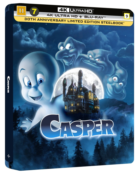 Casper Steelbook in de groep HOME ELECTRONICS / Audio & Beeld / TV & Accessoires / Films / Blu-ray bij TP E-commerce Nordic AB (D27473)