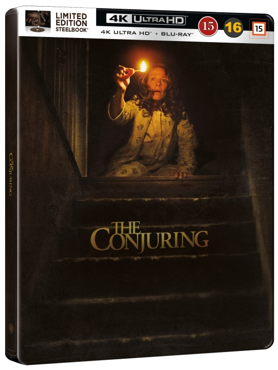 The Conjuring Steelbook in de groep HOME ELECTRONICS / Audio & Beeld / TV & Accessoires / Films / Blu-ray bij TP E-commerce Nordic AB (D27491)