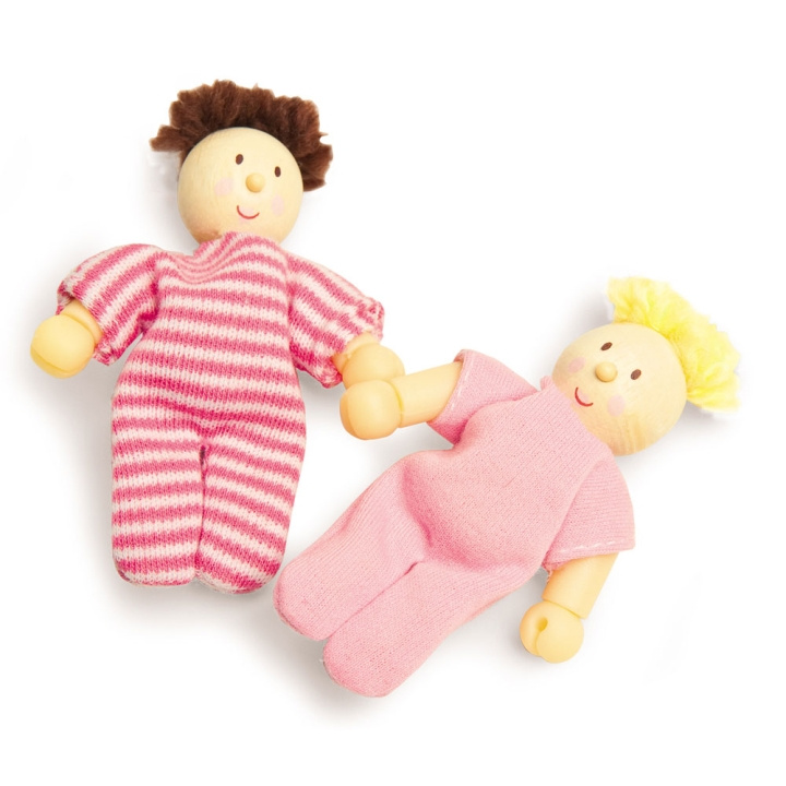 Le Toy Van (Bundel) Le Toy Van - Budkin - Lalababy pop 12 stuks in display - (LP054) in de groep SPEELGOED, KINDER- & BABYPRODUCTEN / Babyspeelgoed / Knuffels bij TP E-commerce Nordic AB (D27518)