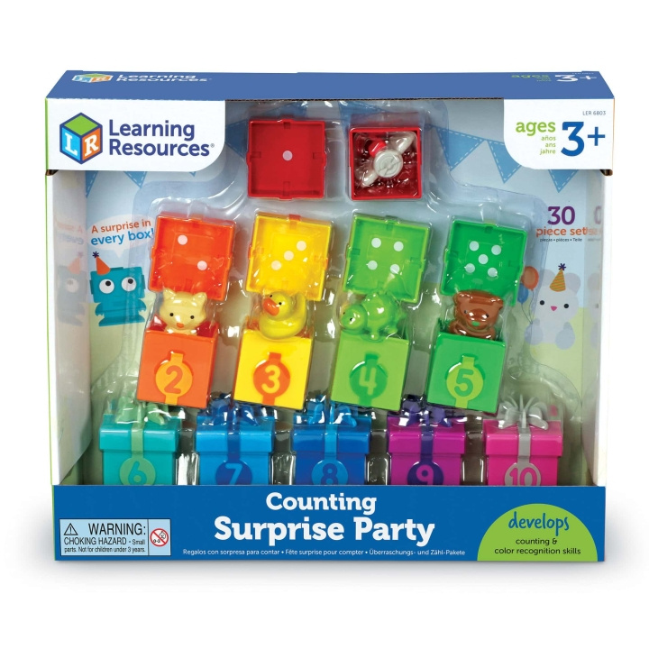 Learning Resources Tellen Surprise Party™ (LSP6803-SCA) in de groep SPEELGOED, KINDER- & BABYPRODUCTEN / Babyspeelgoed / Activiteitenspeelgoed bij TP E-commerce Nordic AB (D27537)