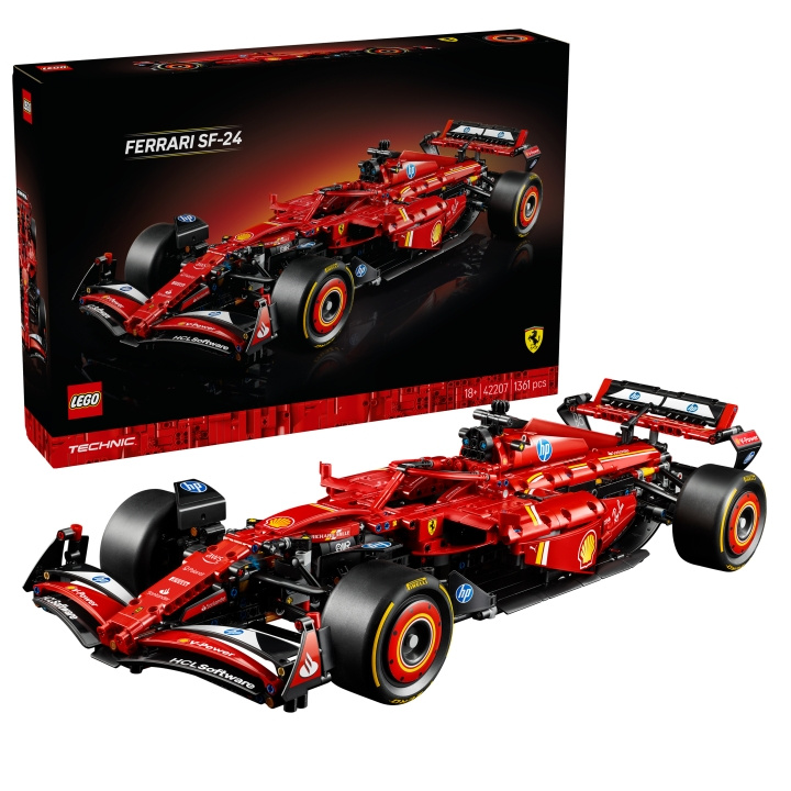 LEGO Technic - Ferrari SF-24 F1 auto (42207) in de groep SPEELGOED, KINDER- & BABYPRODUCTEN / Speelgoed / Bouwspeelgoed / Lego bij TP E-commerce Nordic AB (D27551)