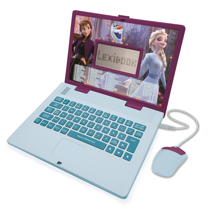 Lexibook Tweetalige laptop Frozen - 124 activiteiten (ENG) (JC598FZi3)- Fyndvara in de groep SPEELGOED, KINDER- & BABYPRODUCTEN / Speelgoed / Elektronica en media / Interactief speelgoed bij TP E-commerce Nordic AB (D27559D)