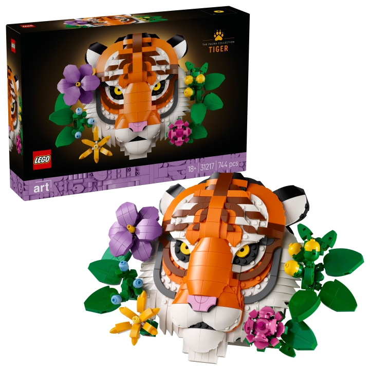 LEGO ART - De Fauna Collectie - Tijger (31217) in de groep SPEELGOED, KINDER- & BABYPRODUCTEN / Speelgoed / Bouwspeelgoed / Lego bij TP E-commerce Nordic AB (D27563)