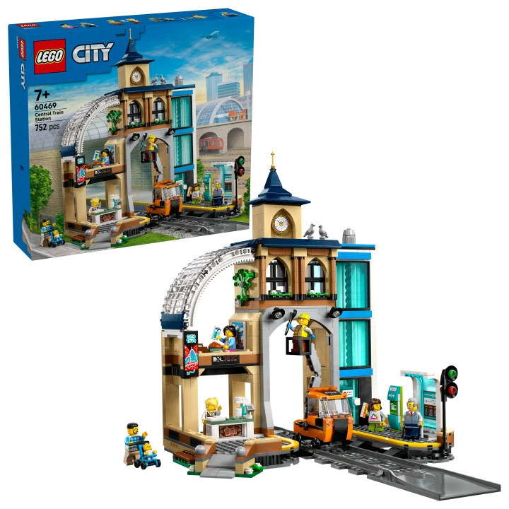 LEGO LEGO Stad - Centraal Station (60469) in de groep SPEELGOED, KINDER- & BABYPRODUCTEN / Speelgoed / Bouwspeelgoed / Lego bij TP E-commerce Nordic AB (D27569)