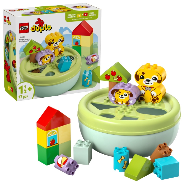 LEGO DUPLO My First - Vormensorteerder: Puppyhuis (10441) in de groep SPEELGOED, KINDER- & BABYPRODUCTEN / Speelgoed / Bouwspeelgoed / Lego bij TP E-commerce Nordic AB (D27575)