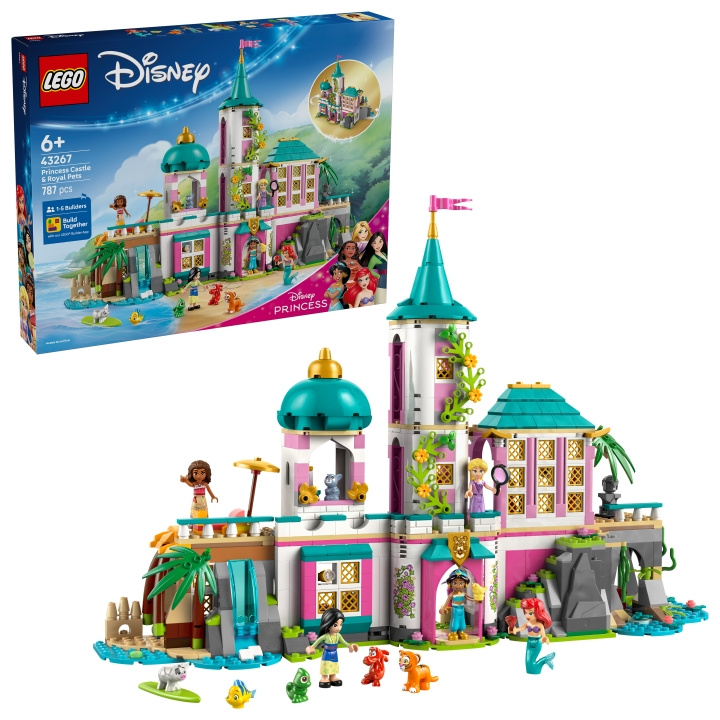 LEGO Disney Prinses - Prinsessenkasteel & Koninklijke huisdieren (43267) in de groep SPEELGOED, KINDER- & BABYPRODUCTEN / Speelgoed / Bouwspeelgoed / Lego bij TP E-commerce Nordic AB (D27581)