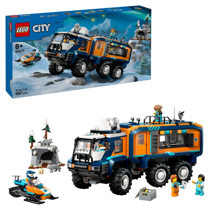 LEGO LEGO Stad - Arctic Explorer Wetenschapslab vrachtwagen (60471) in de groep SPEELGOED, KINDER- & BABYPRODUCTEN / Speelgoed / Bouwspeelgoed / Lego bij TP E-commerce Nordic AB (D27585)