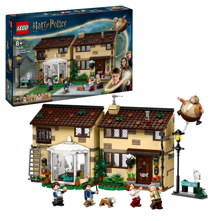 LEGO Harry Potter TM - Privet Drive: Bezoek van tante Marge (76451) in de groep SPEELGOED, KINDER- & BABYPRODUCTEN / Speelgoed / Bouwspeelgoed / Lego bij TP E-commerce Nordic AB (D27589)