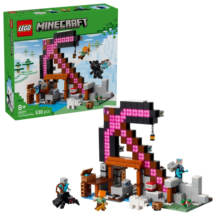 LEGO Minecraft - De houweelmijn (21277) in de groep SPEELGOED, KINDER- & BABYPRODUCTEN / Speelgoed / Bouwspeelgoed / Lego bij TP E-commerce Nordic AB (D27591)