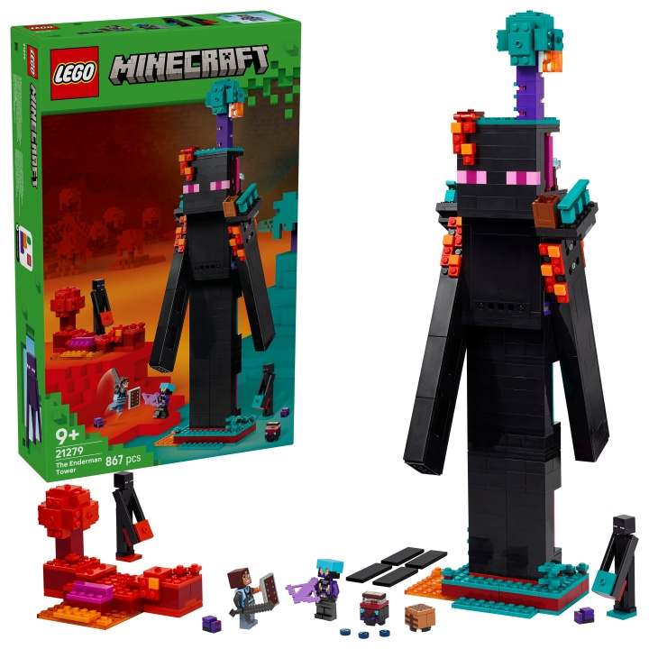 LEGO Minecraft - De Enderman Toren (21279) in de groep SPEELGOED, KINDER- & BABYPRODUCTEN / Speelgoed / Bouwspeelgoed / Lego bij TP E-commerce Nordic AB (D27593)