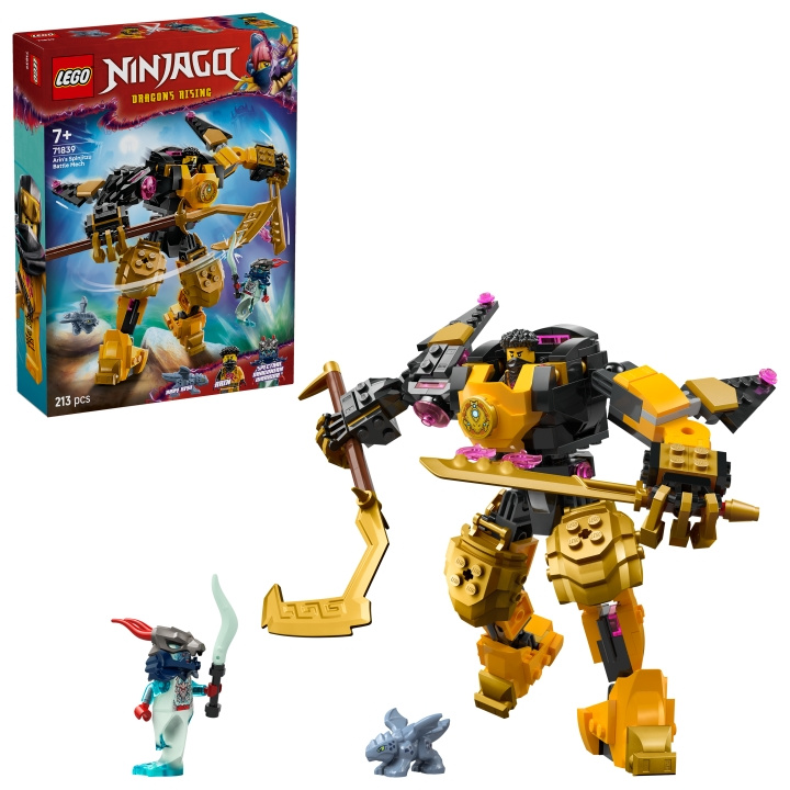 LEGO Ninjago - Arin\'s Spinjitzu gevechtsmachine (71839) in de groep SPEELGOED, KINDER- & BABYPRODUCTEN / Speelgoed / Bouwspeelgoed / Lego bij TP E-commerce Nordic AB (D27606)