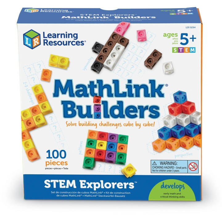 Learning Resources STEM Explorers™ MathLink® Bouwers (LSP9294-SCA) in de groep SPEELGOED, KINDER- & BABYPRODUCTEN / Speelgoed / Speelset bij TP E-commerce Nordic AB (D27611)