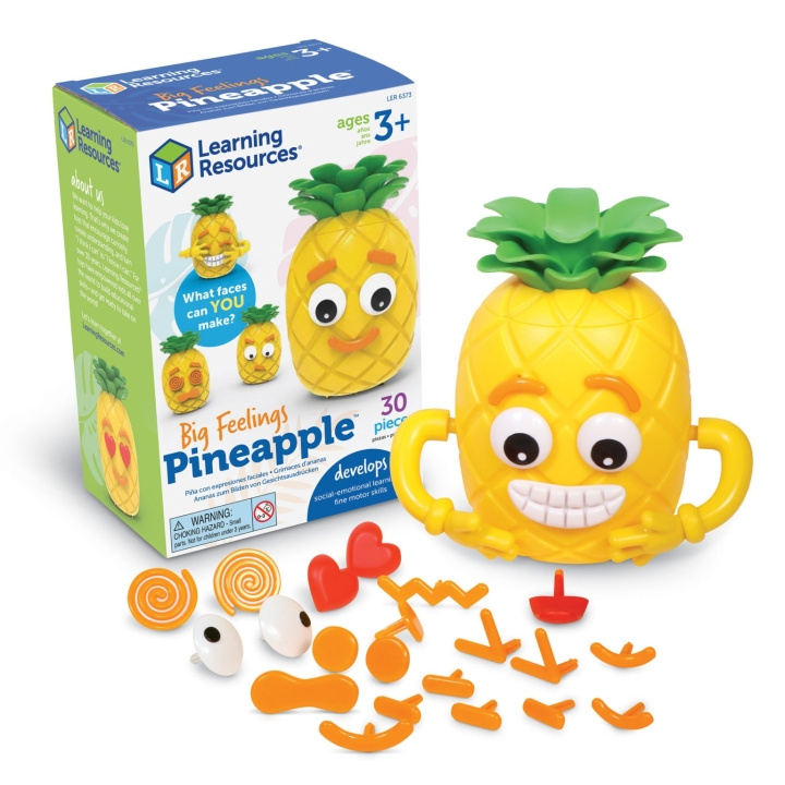Learning Resources Grote gevoelens ananas (LSP6373-SCA) in de groep SPEELGOED, KINDER- & BABYPRODUCTEN / Babyspeelgoed / Activiteitenspeelgoed bij TP E-commerce Nordic AB (D27617)