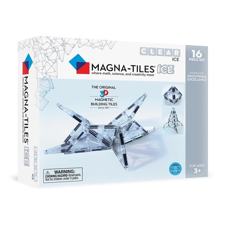 Magna Tiles MAGNA-TILES - ICE 16-delige set (90214) in de groep SPEELGOED, KINDER- & BABYPRODUCTEN / Speelgoed / Bouwspeelgoed / Bouwblokken bij TP E-commerce Nordic AB (D27641)