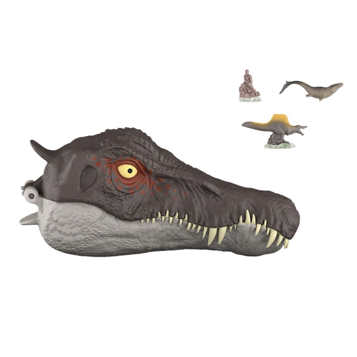 Jurassic World Wedergeboorte Micro Compact - Spinosaurus in de groep SPEELGOED, KINDER- & BABYPRODUCTEN / Speelgoed / Figuren, Miniaturen & accessoires bij TP E-commerce Nordic AB (D27653)