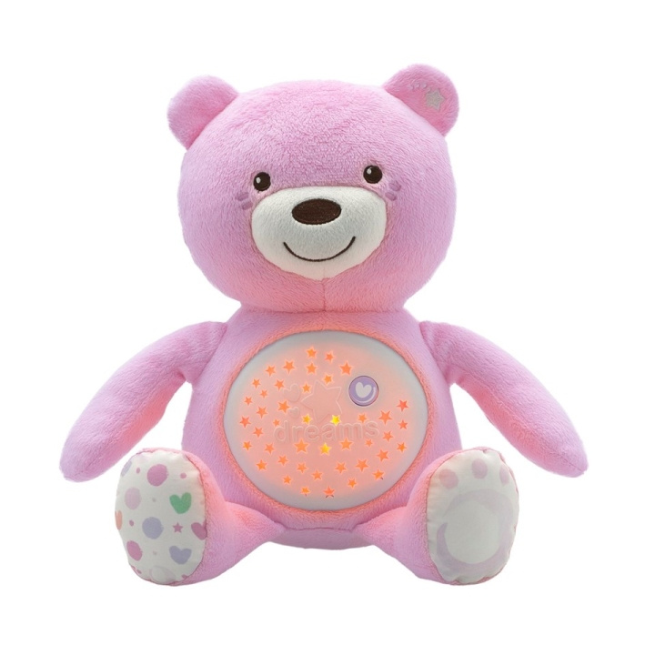 Chicco Baby Beer roze (300-00008015100000) in de groep SPEELGOED, KINDER- & BABYPRODUCTEN / Babyspeelgoed / Knuffels bij TP E-commerce Nordic AB (D27662)