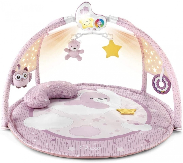 Chicco Enjoy Colors Gym roze (300-00009866100000) in de groep SPEELGOED, KINDER- & BABYPRODUCTEN / Babyspeelgoed / Activiteitenspeelgoed bij TP E-commerce Nordic AB (D27668)