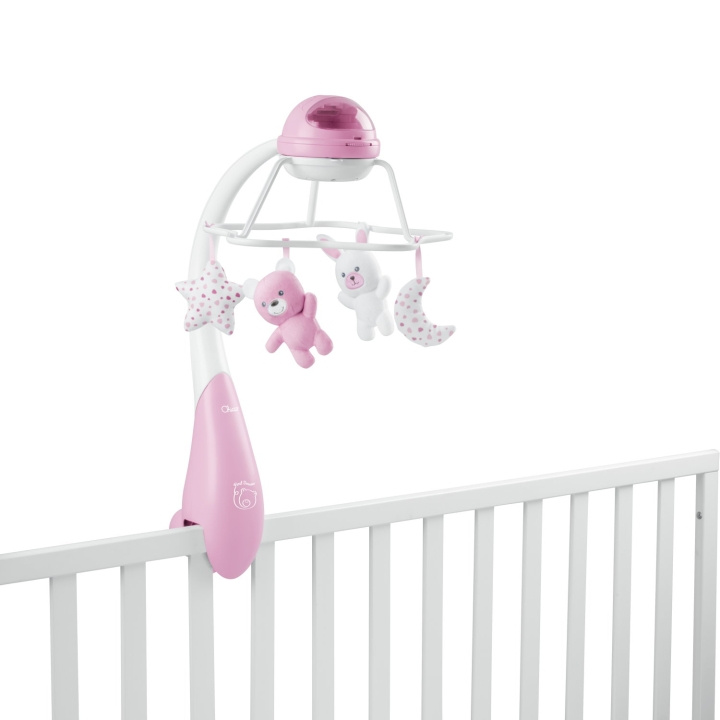 Chicco Regenboog mobiel roze (300-00011041100000) in de groep SPEELGOED, KINDER- & BABYPRODUCTEN / Babyspeelgoed / Activiteitenspeelgoed bij TP E-commerce Nordic AB (D27673)
