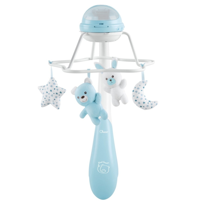 Chicco Regenboog mobiel lichtblauw (300-00011041200000) in de groep SPEELGOED, KINDER- & BABYPRODUCTEN / Babyspeelgoed / Activiteitenspeelgoed bij TP E-commerce Nordic AB (D27674)